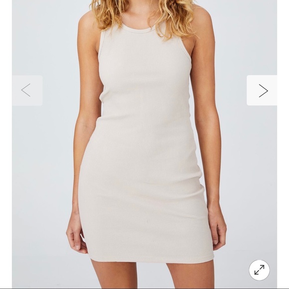 White cotton on tank top dress. Never worn. - Picture 1 of 3